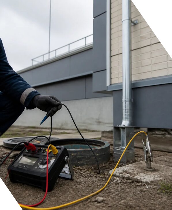 Измерение сопротивления молниезащиты зданий в Красноуфимске