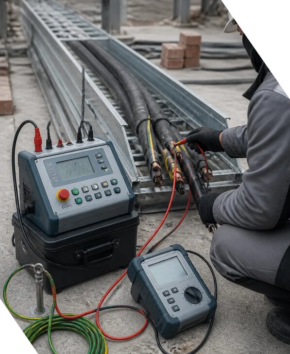 Испытание кабельных линий электроустановок в Красноуфимске