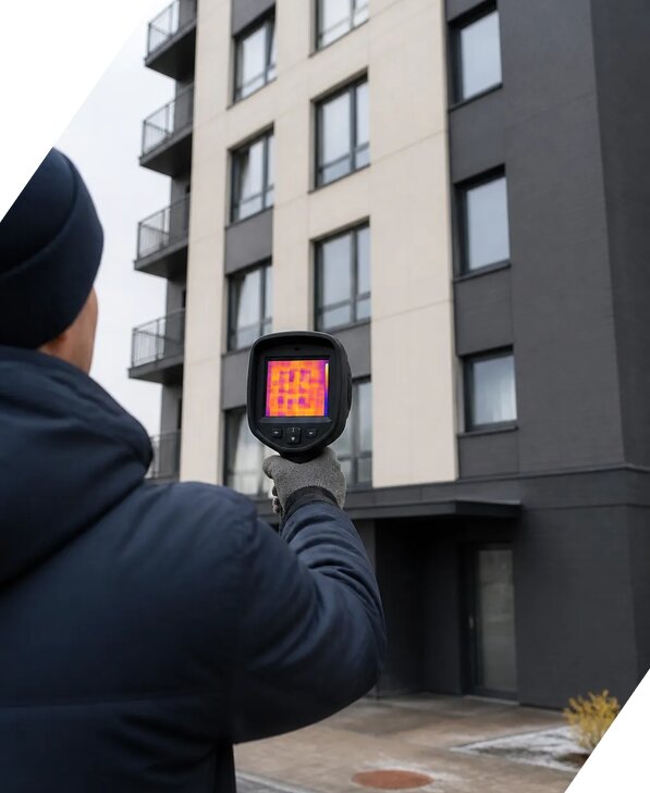 Тепловизионное обследование зданий в Красноуфимске от 5079 р. | ЭкспертизаРоссия